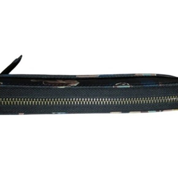 Kate Spade Dawn Paper Rose Limited Pattern Continental Full Zip Long Wallet - Picture 5 of 14